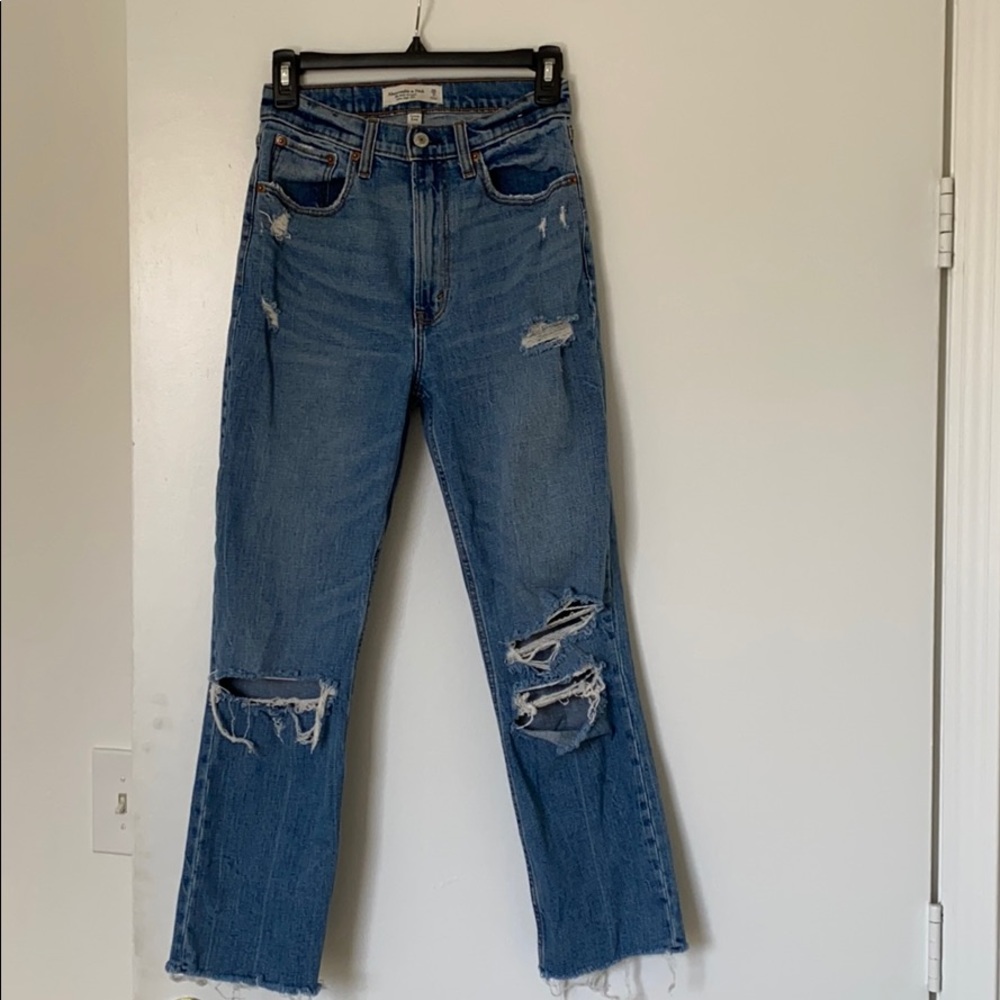 Curve Love Ultra High Rise Ankle Straight Jeans